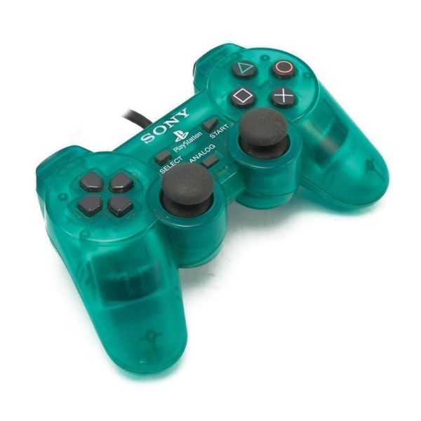 kjøpe orginal sony ps2 håndkontroll grønn? - ttj.no